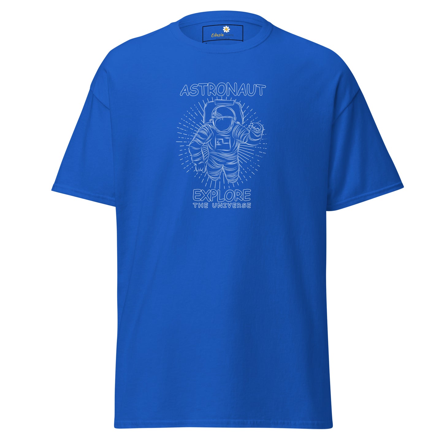 T-shirt classique unisexe - ASTRONAUT EXPLORE UNIVERSE - REGULAR
