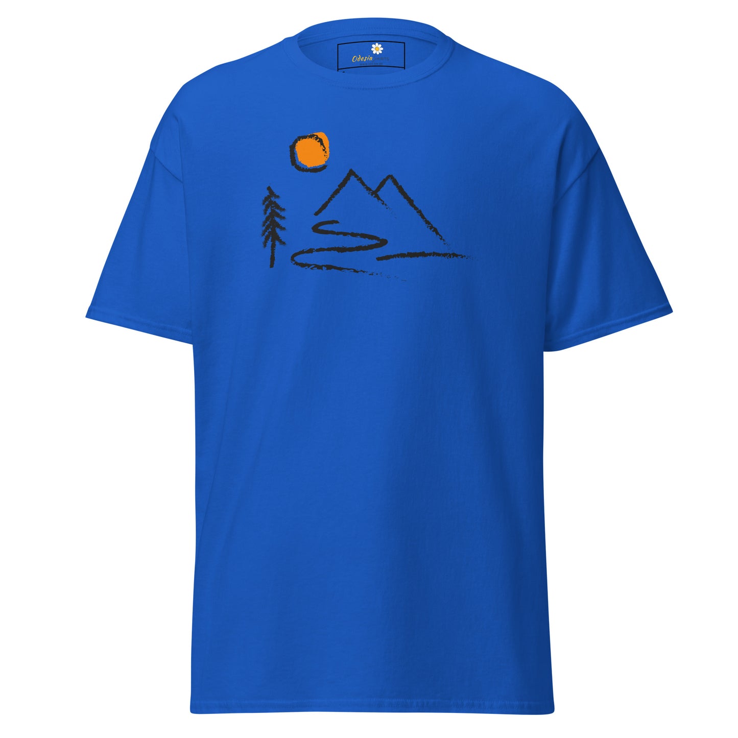Unisex classic t-shirt - ADVENTURE OUTDOORS FUN - REGULAR