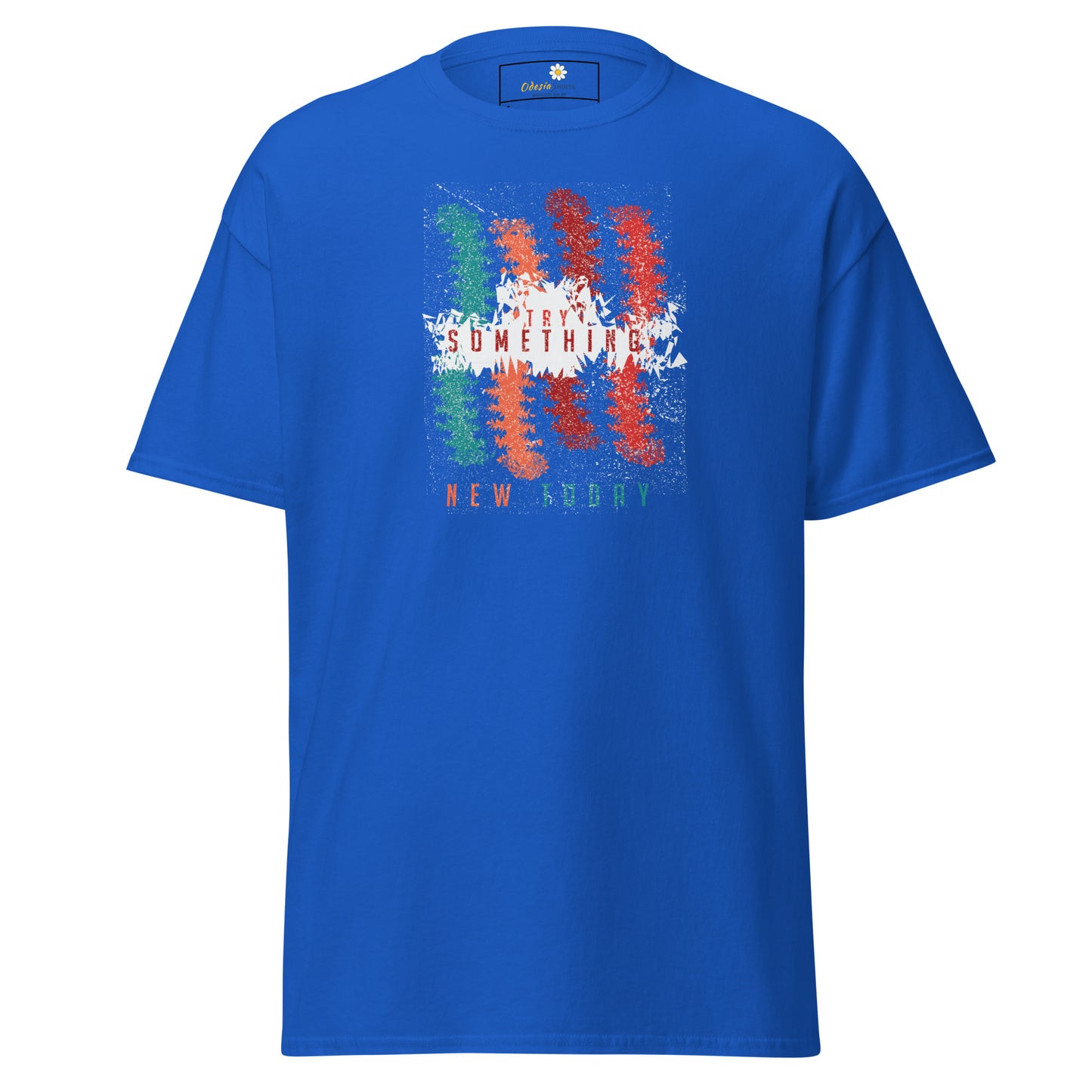 T-shirt classique unisexe - Lignes de couleurs abstraites - Standard