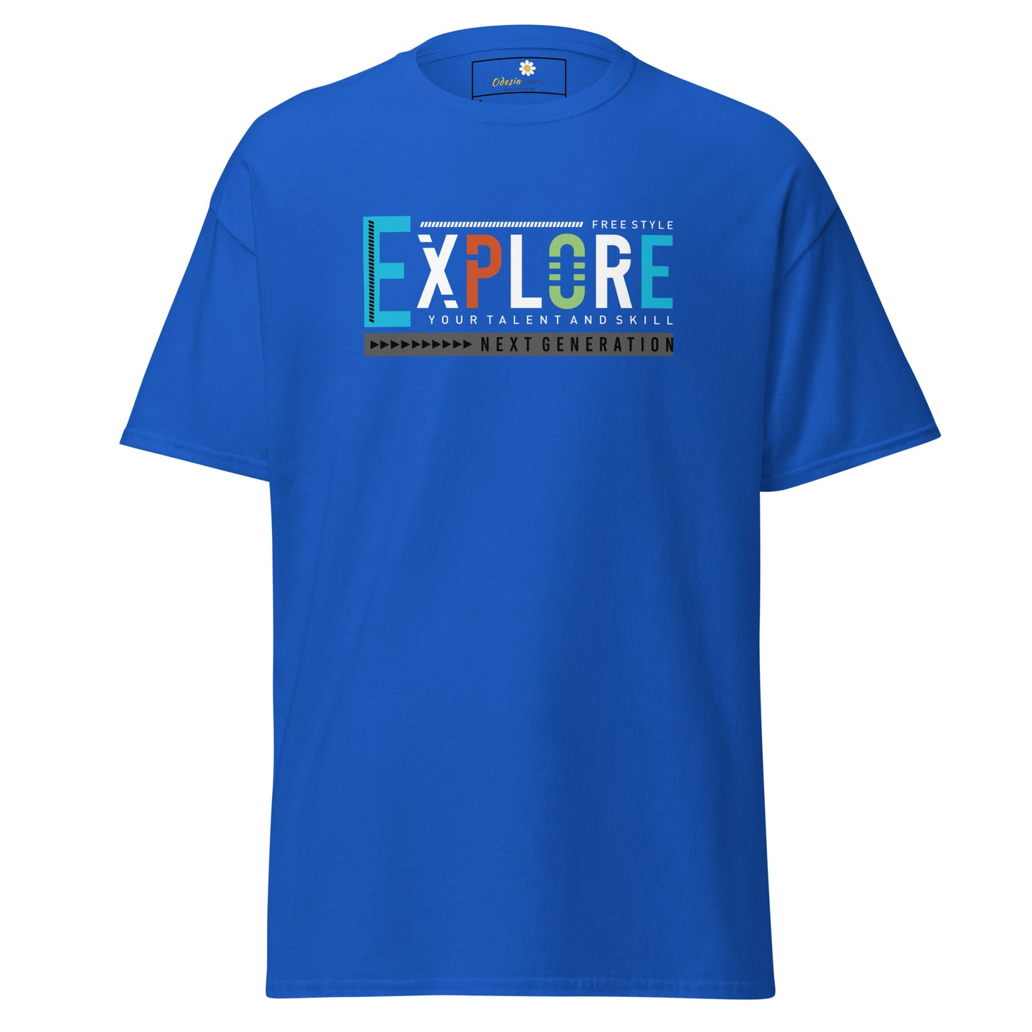 Unisex classic t-shirt - ADVENTURE EXPLORE FREESTYLE - REGULAR