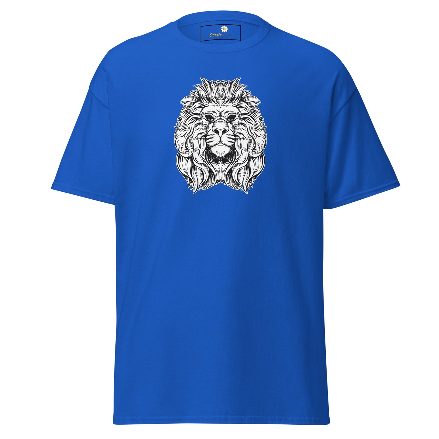 Unisex classic t-shirt - WILD LIFE LION HEAD - REGULAR