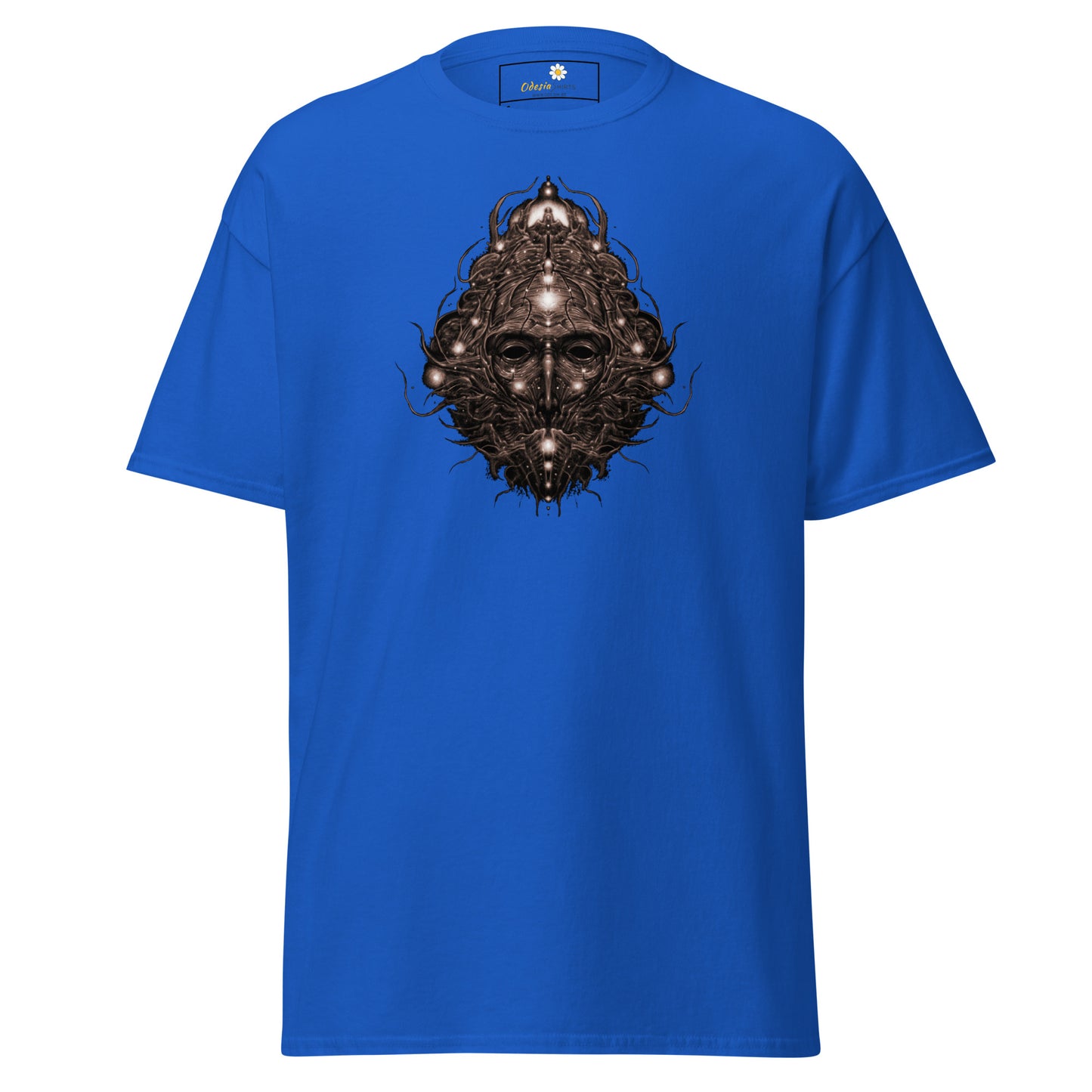 Unisex classic t-shirt - ABSTRACT HUMAN FACE - REGULAR