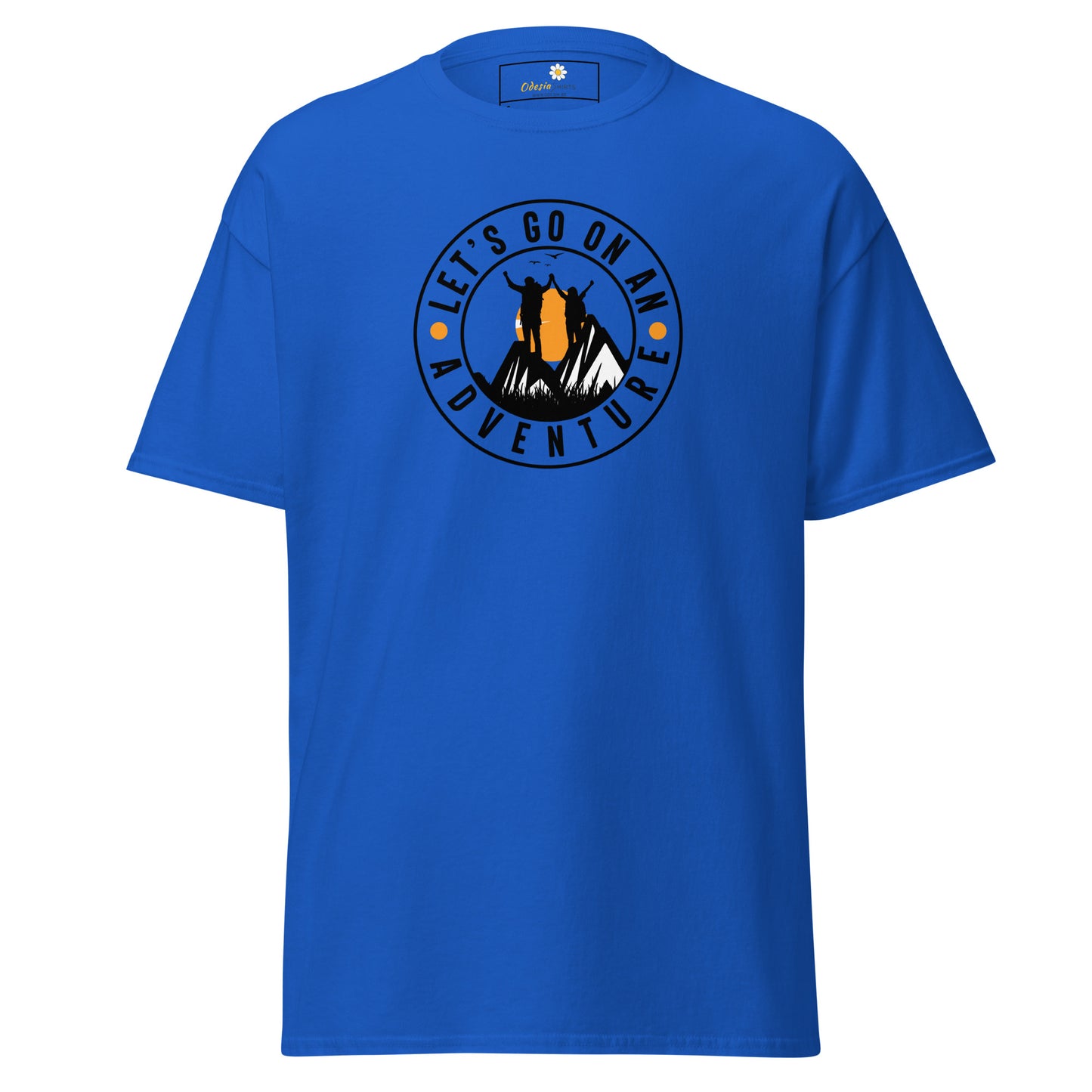 Unisex classic t-shirt - ADVENTURE GO ON - REGULAR