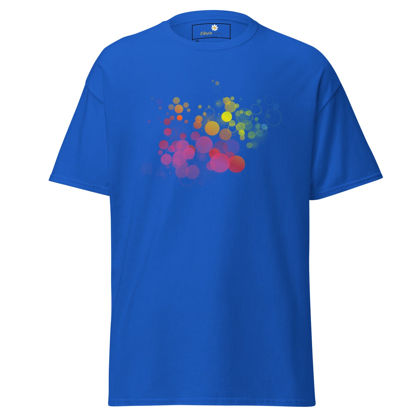 T-shirt classique unisexe - BULLES ABSTRAITES - GRANDES
