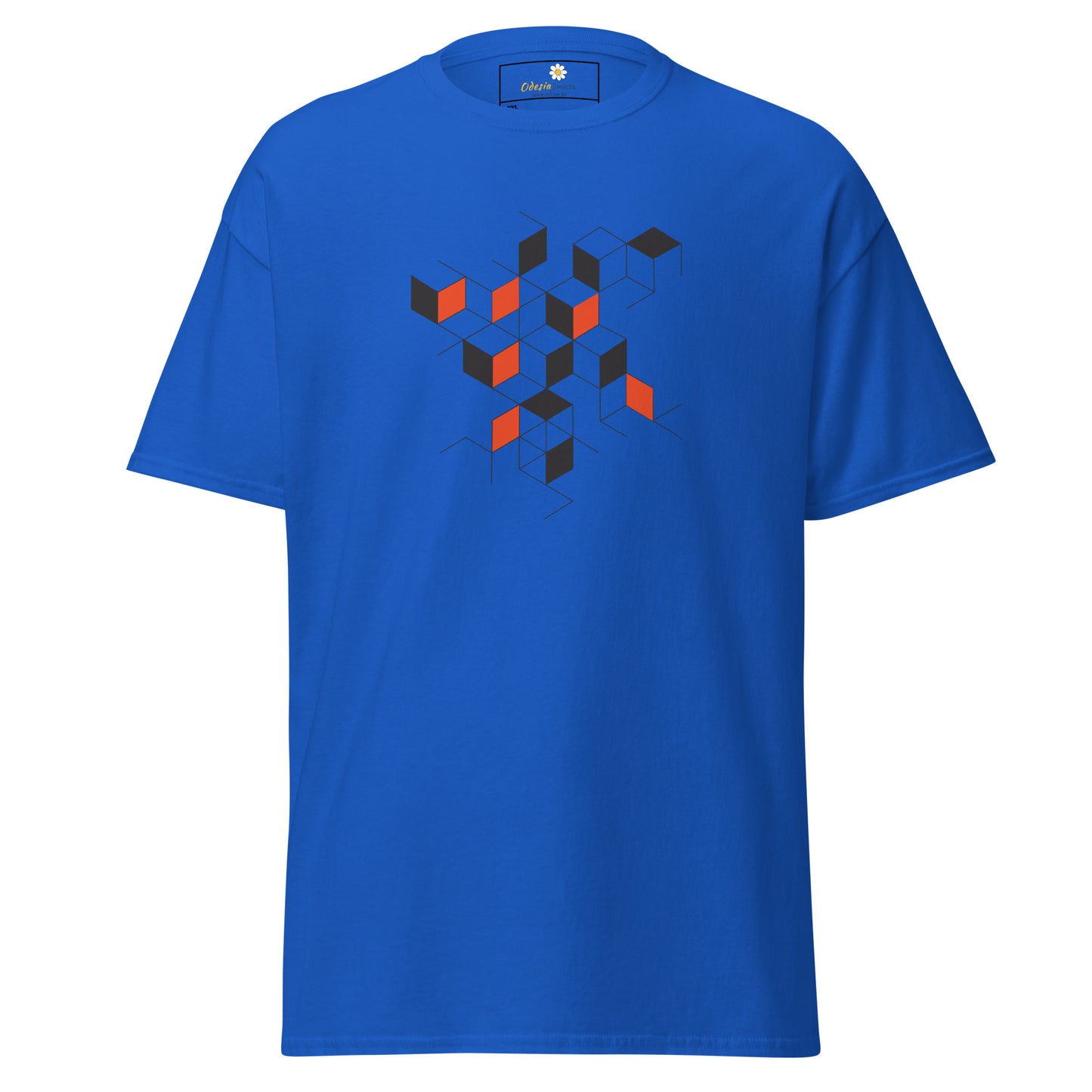 Unisex classic t-shirt - ABSTRACT SQUARES - BIG