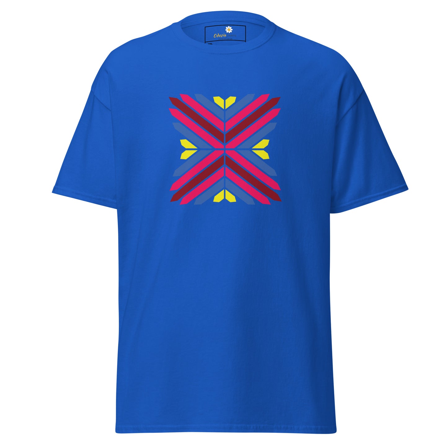 Unisex classic t-shirt - ABSTRACT TRIANGLES - BIG