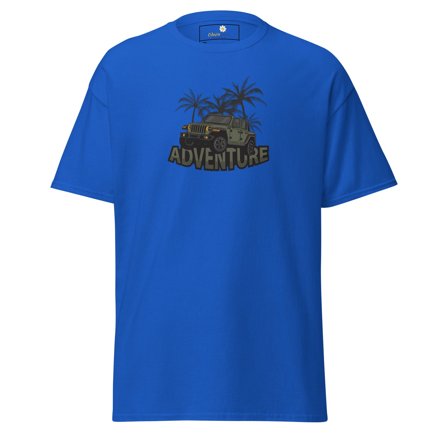 Unisex classic t-shirt - ADVENTURE OFF-ROAD 4x4 - BIG