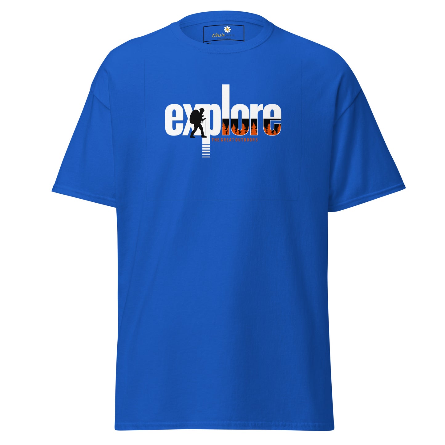 Unisex classic t-shirt - ADVENTURE EXPLORE - BIG
