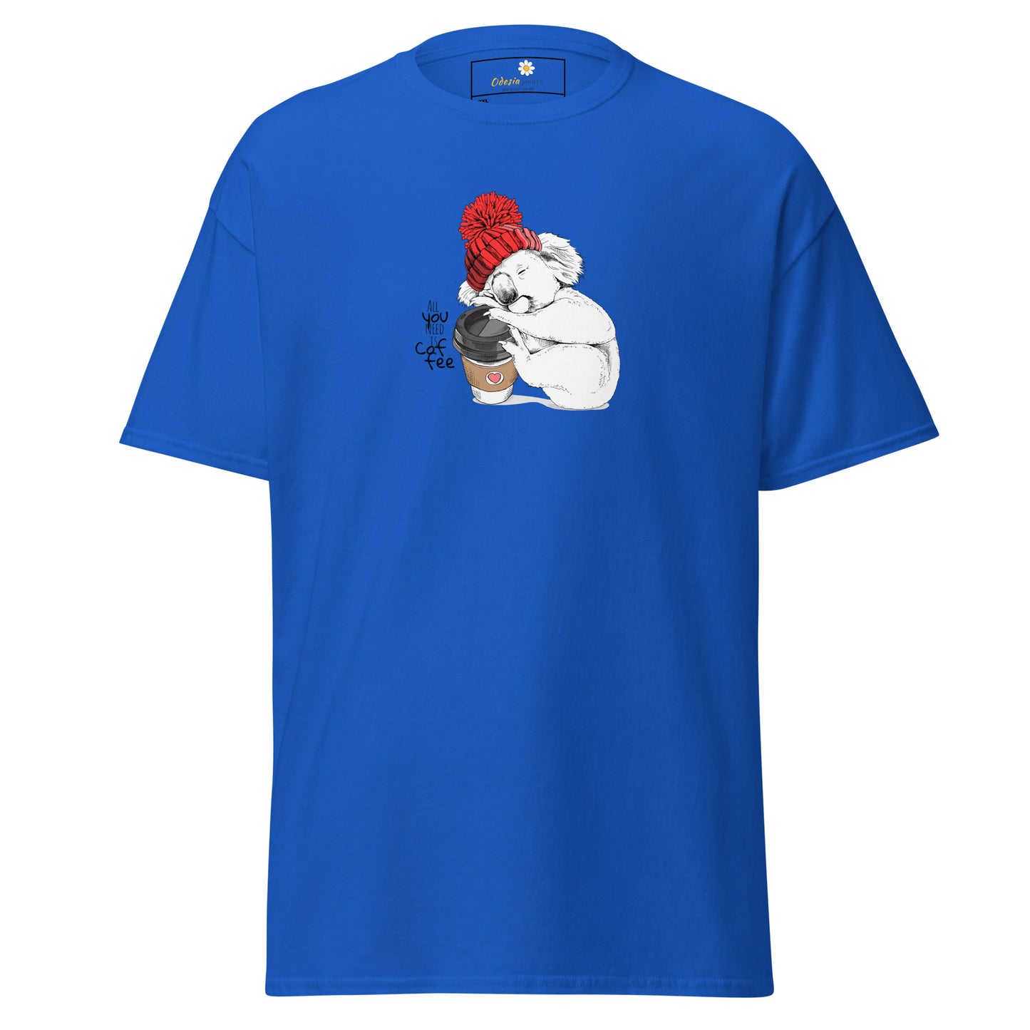 Klassiek heren t-shirt - WILDLIFE FUN KOALA - GROOT