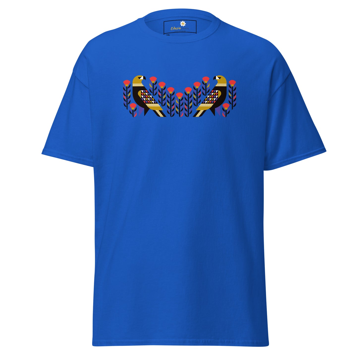 Heren klassiek t-shirt - WILDLIFE PERU BIRDS - GROOT