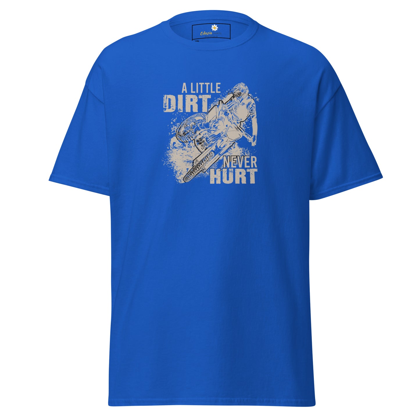 Unisex classic t-shirt - ADVENTURE DIRT NEVER HURT - BIG