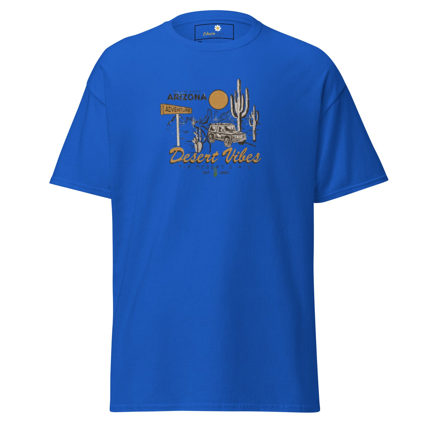 Unisex classic t-shirt - ADVENTURE DESERT VIBES - BIG