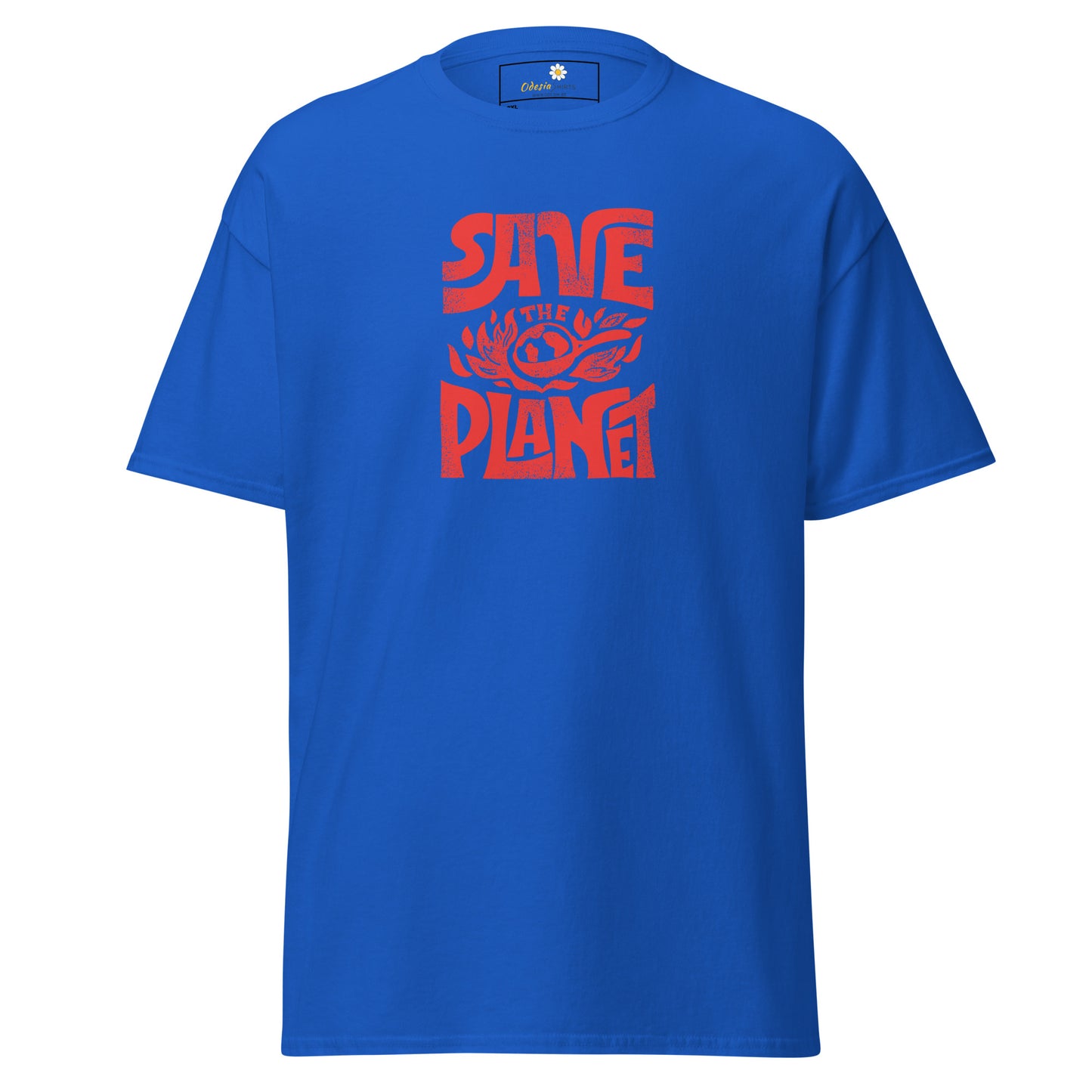 Unisex classic t-shirt - ECOLOGY SAVE THE PLANET - BIG