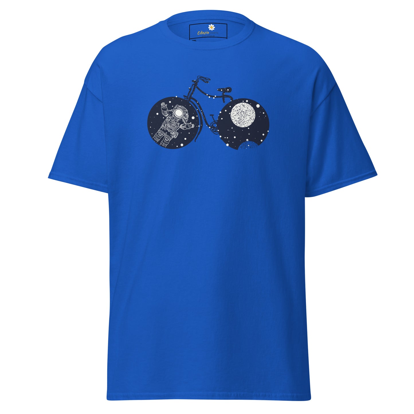 Unisex classic t-shirt - ASTRONAUT BIKE - BIG