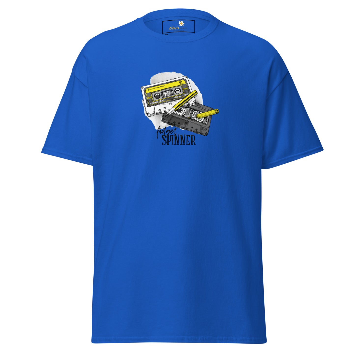 Unisex classic t-shirt - MUSIC TAPE SPINNER - BIG