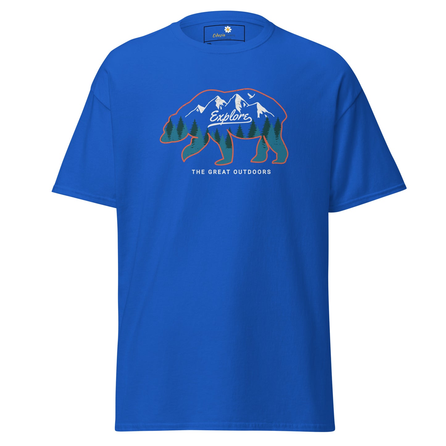 Unisex classic t-shirt - ADVENTURE GREAT OUTDOORS - BIG