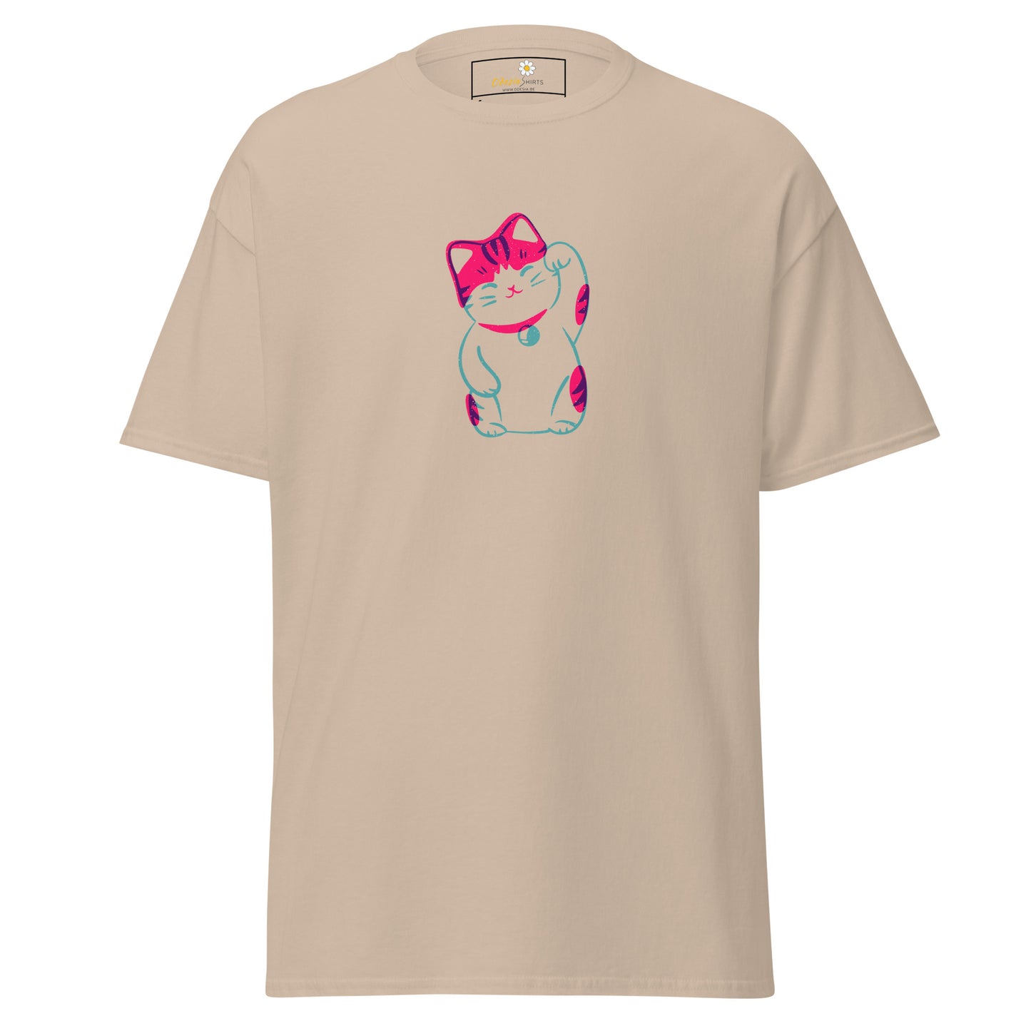 Unisex classic tee - ANIMALS SPIRITUAL LUCKY CAT 2 - REGULAR