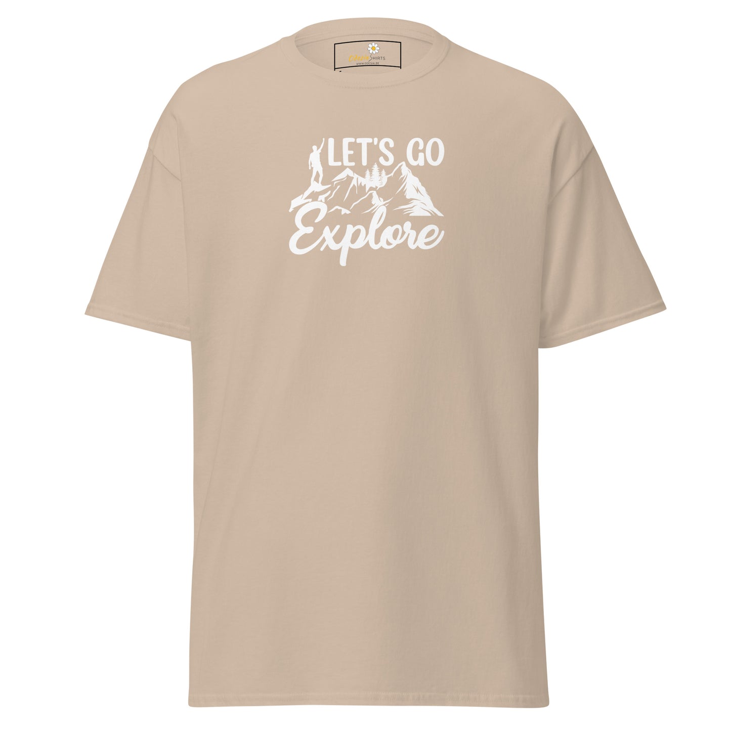 Unisex classic tee - ADVENTURE LETS GO EXPLORE - REGULAR