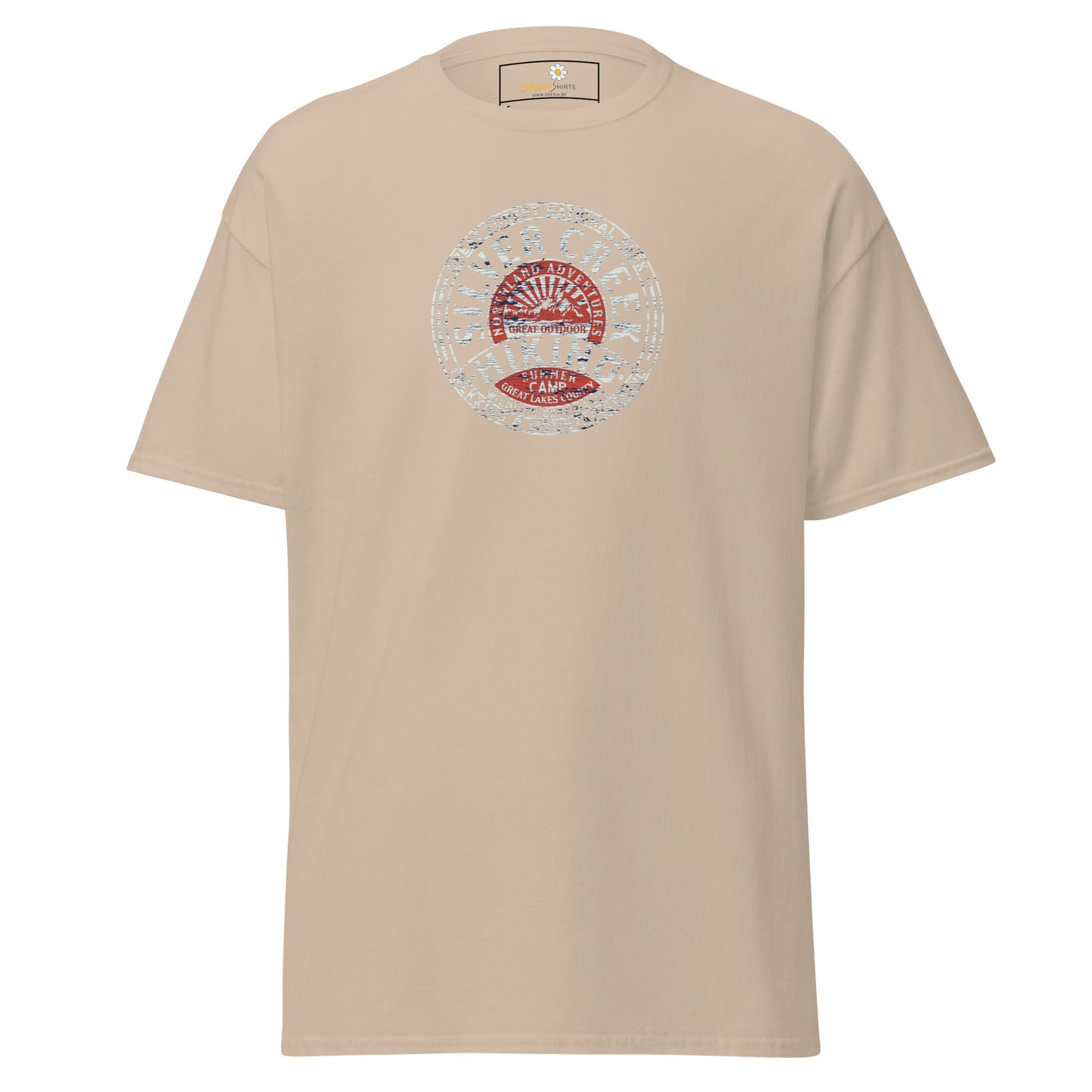 Heren klassiek T-shirt - ADVENTURE SILVER CREEK HIKING - REGULAR