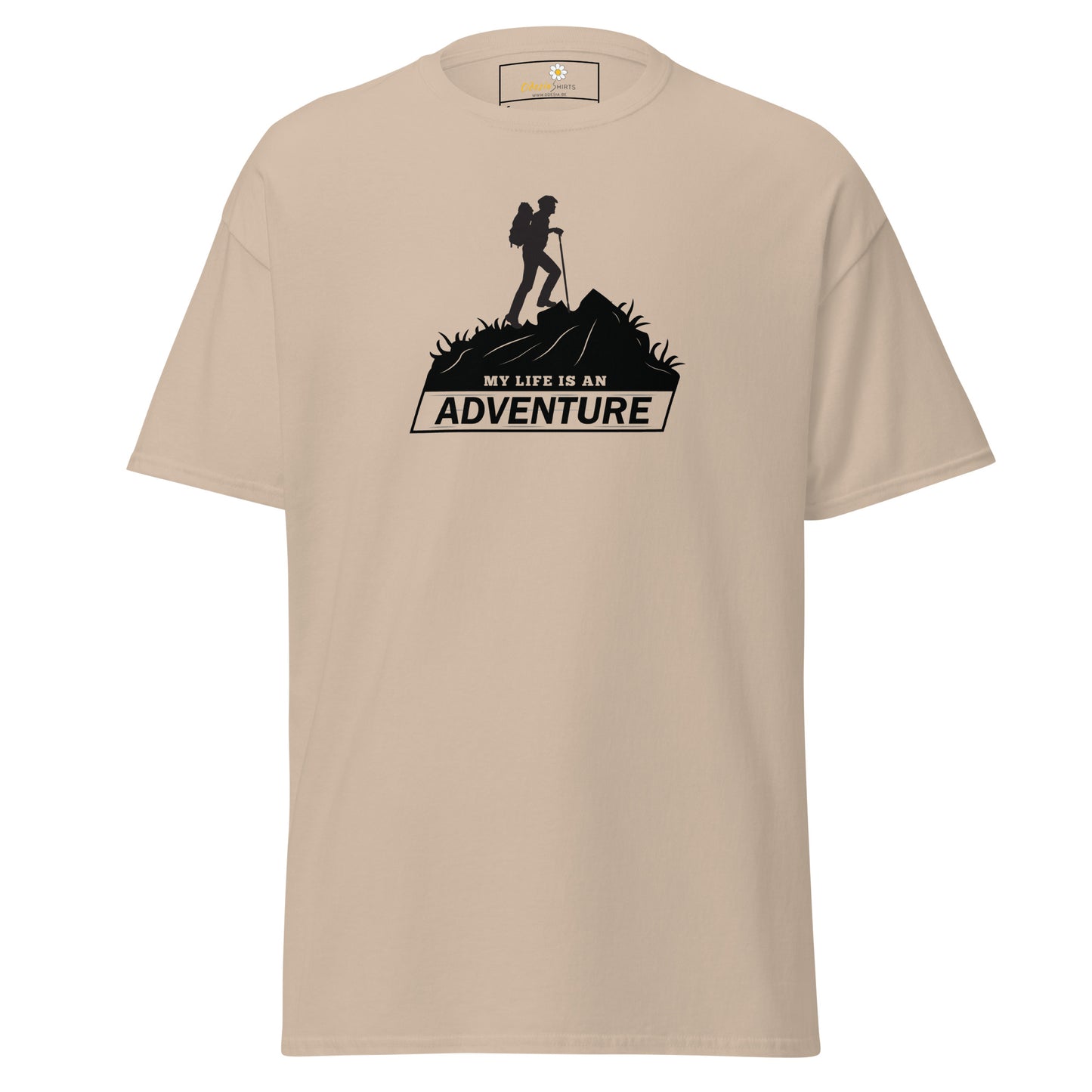 Unisex classic t-shirt - ADVENTURE MOUNTAIN - REGULAR