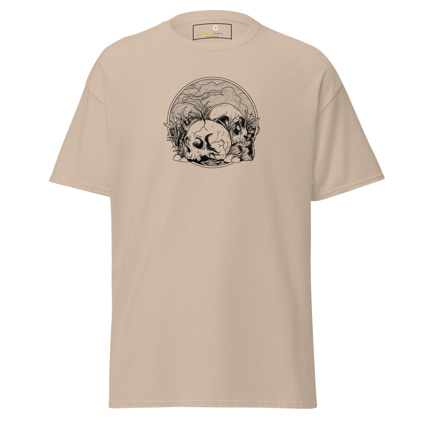 Unisex klassiek t-shirt - SKULL SUMMER SKULLS - REGULAR