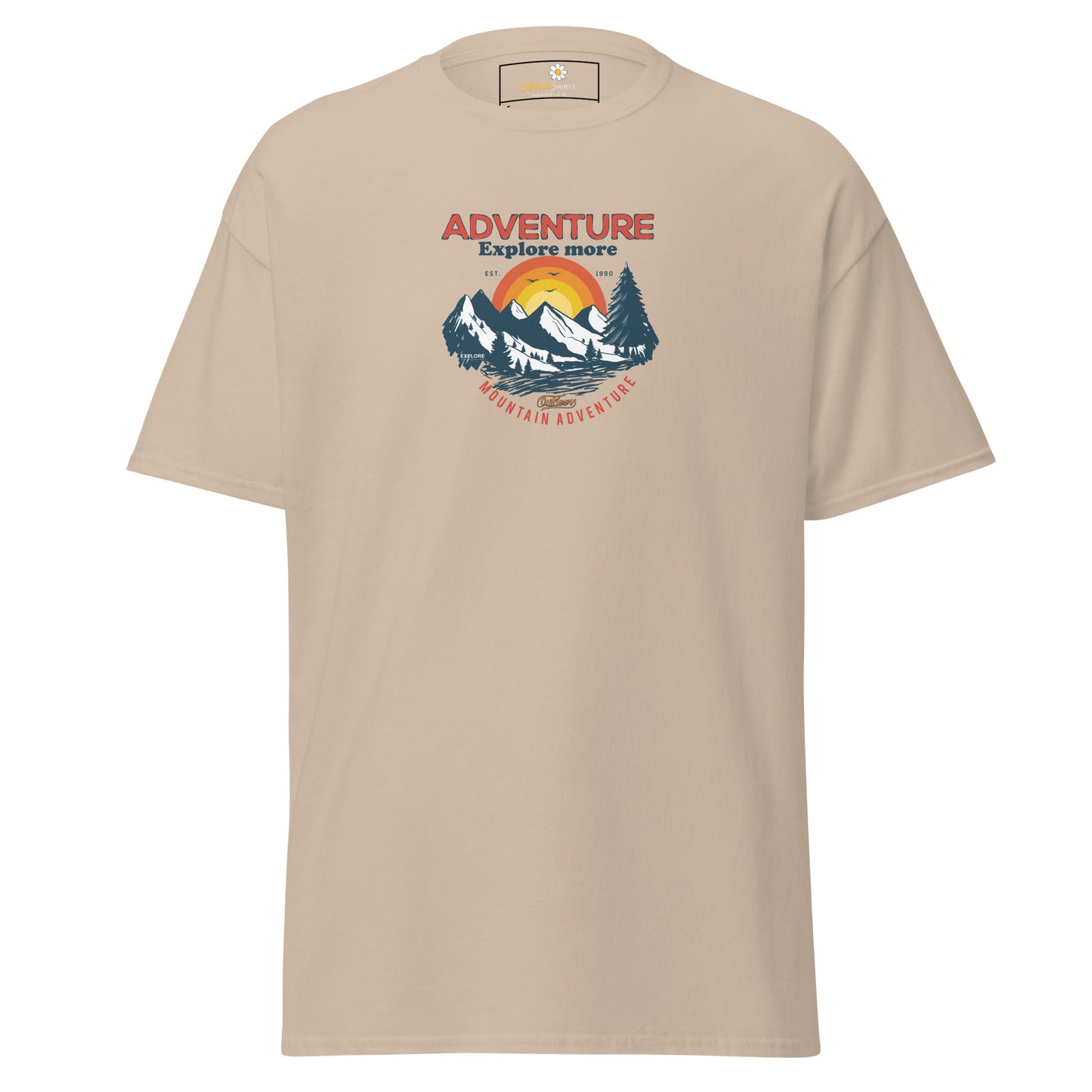 Unisex classic t-shirt - ADVENTURE EXPLORE MORE - REGULAR