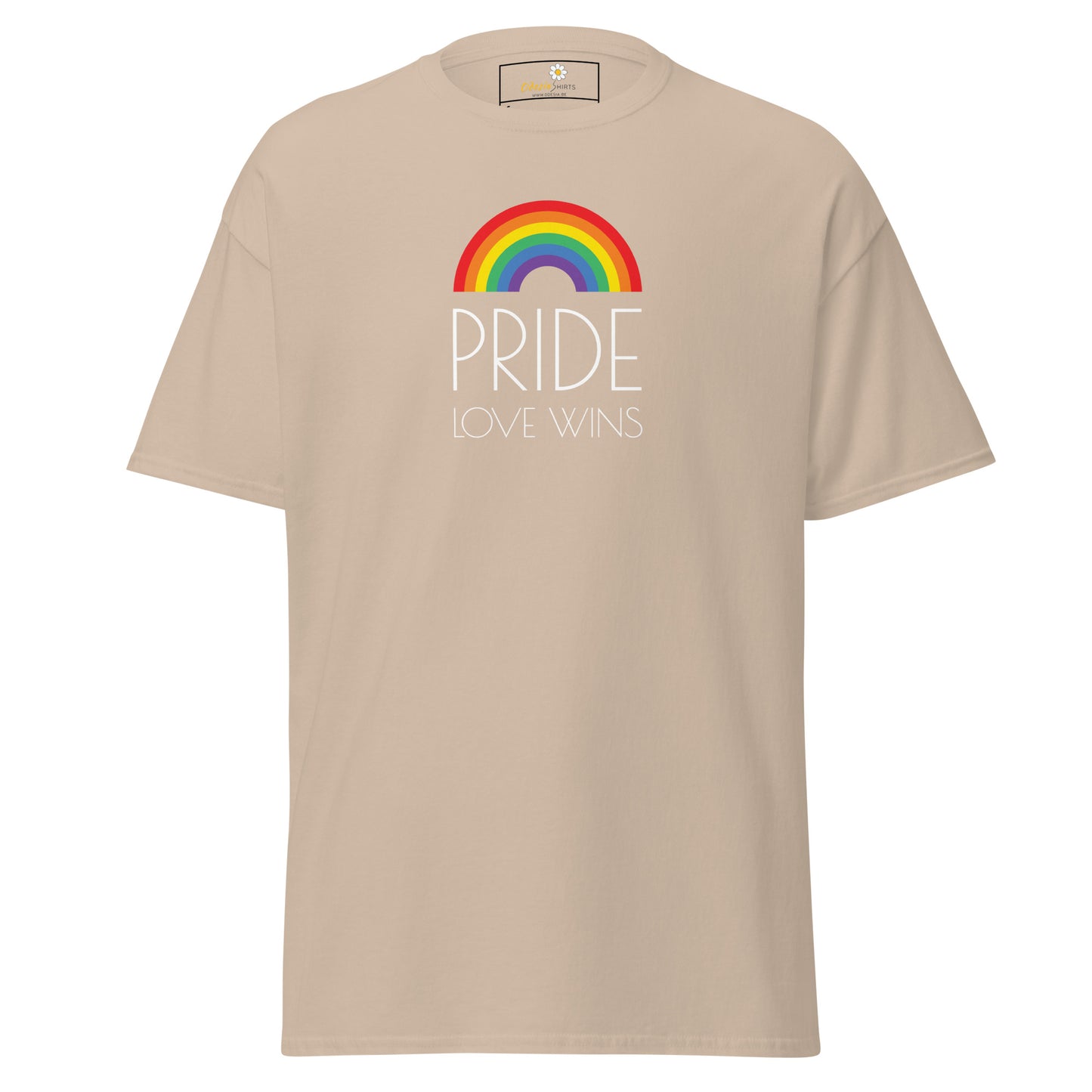 Unisex classic t-shirt - LGBTQ PRIDE LOVE WINS - REGULAR