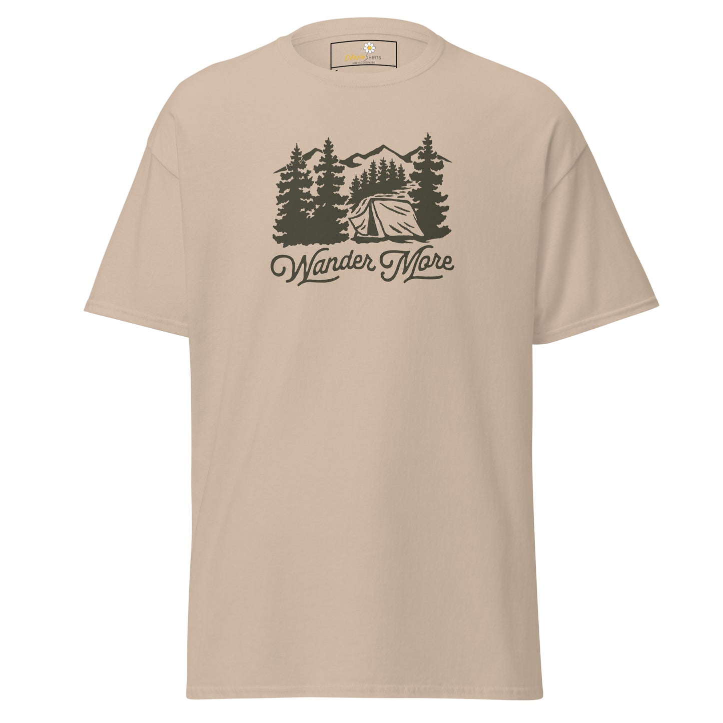 Unisex classic t-shirt - ADVENTURE OUTDOORS WANDER - REGULAR