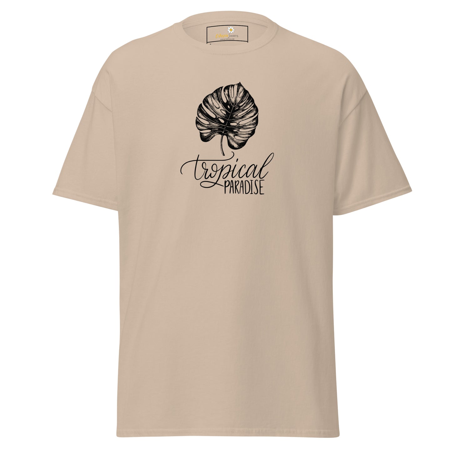 Unisex classic t-shirt - NATURE TROPICAL PARADISE - REGULAR