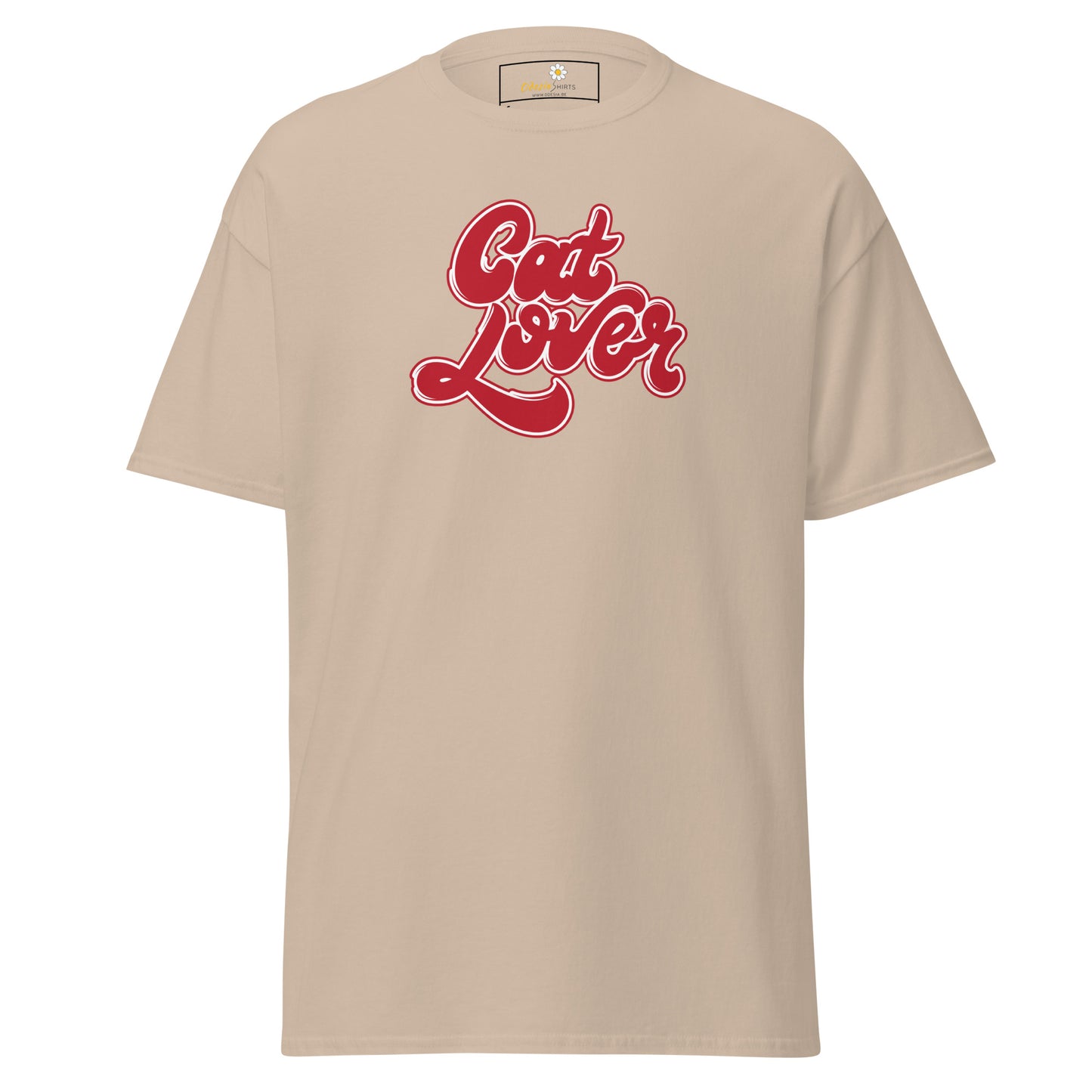 Unisex classic t-shirt - ANIMALS TEXT CAT LOVER - REGULAR