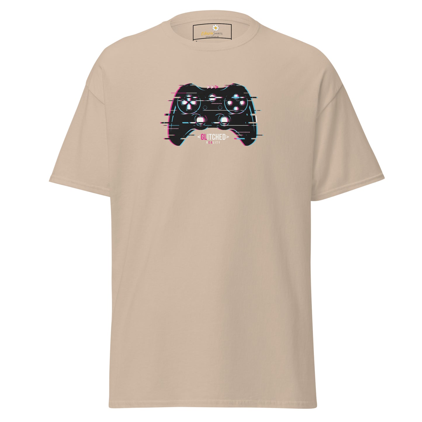 Unisex classic t-shirt - GAMERS GLITCHED CONTROLLER - REGULAR