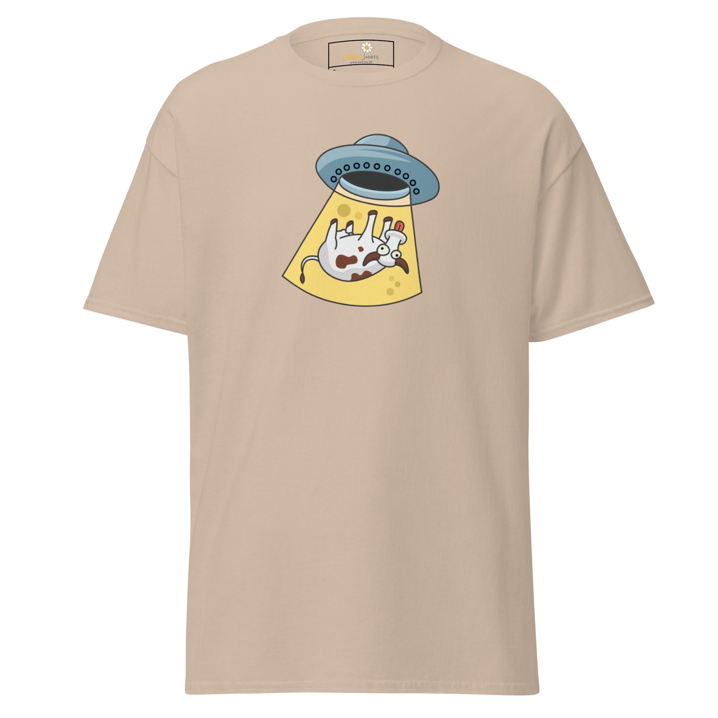 Unisex classic t-shirt - ALIEN SPACE COW - REGULAR