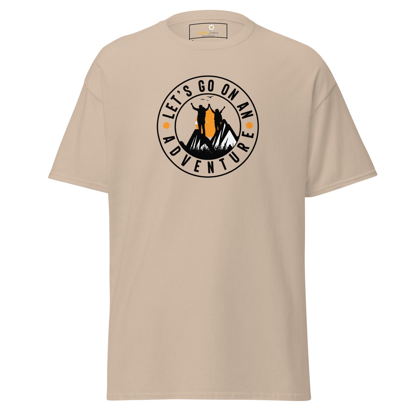 Unisex classic t-shirt - ADVENTURE GO ON - REGULAR