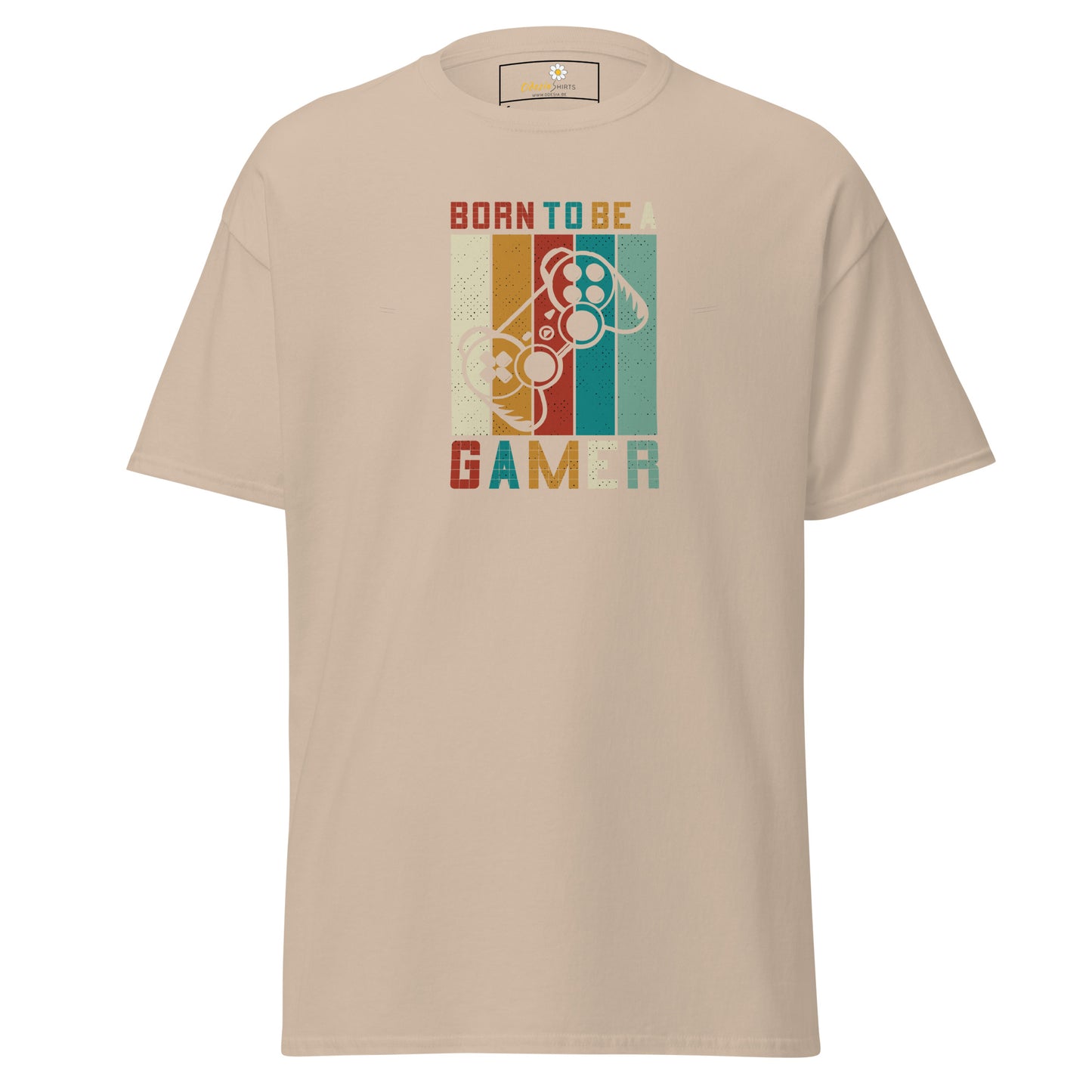 T-shirt classique unisexe - GAMERS BORN TO BE A GAMER - REGULAR