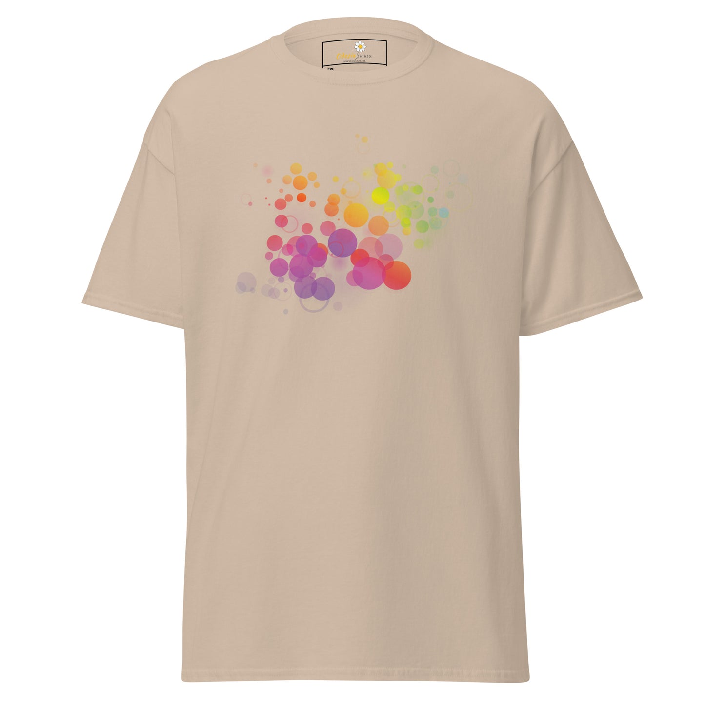 T-shirt classique unisexe - BULLES ABSTRAITES - GRANDES
