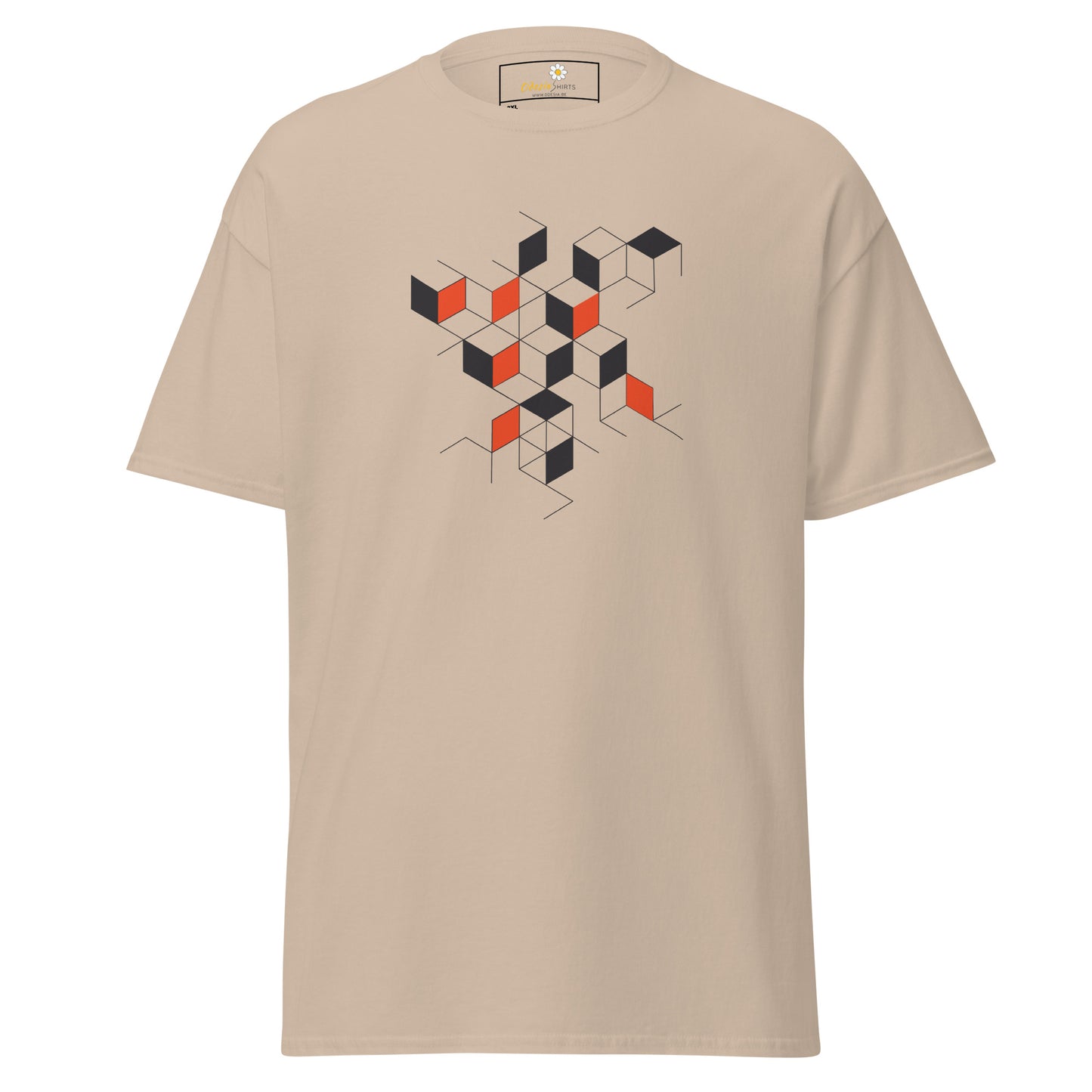 Unisex classic t-shirt - ABSTRACT SQUARES - BIG