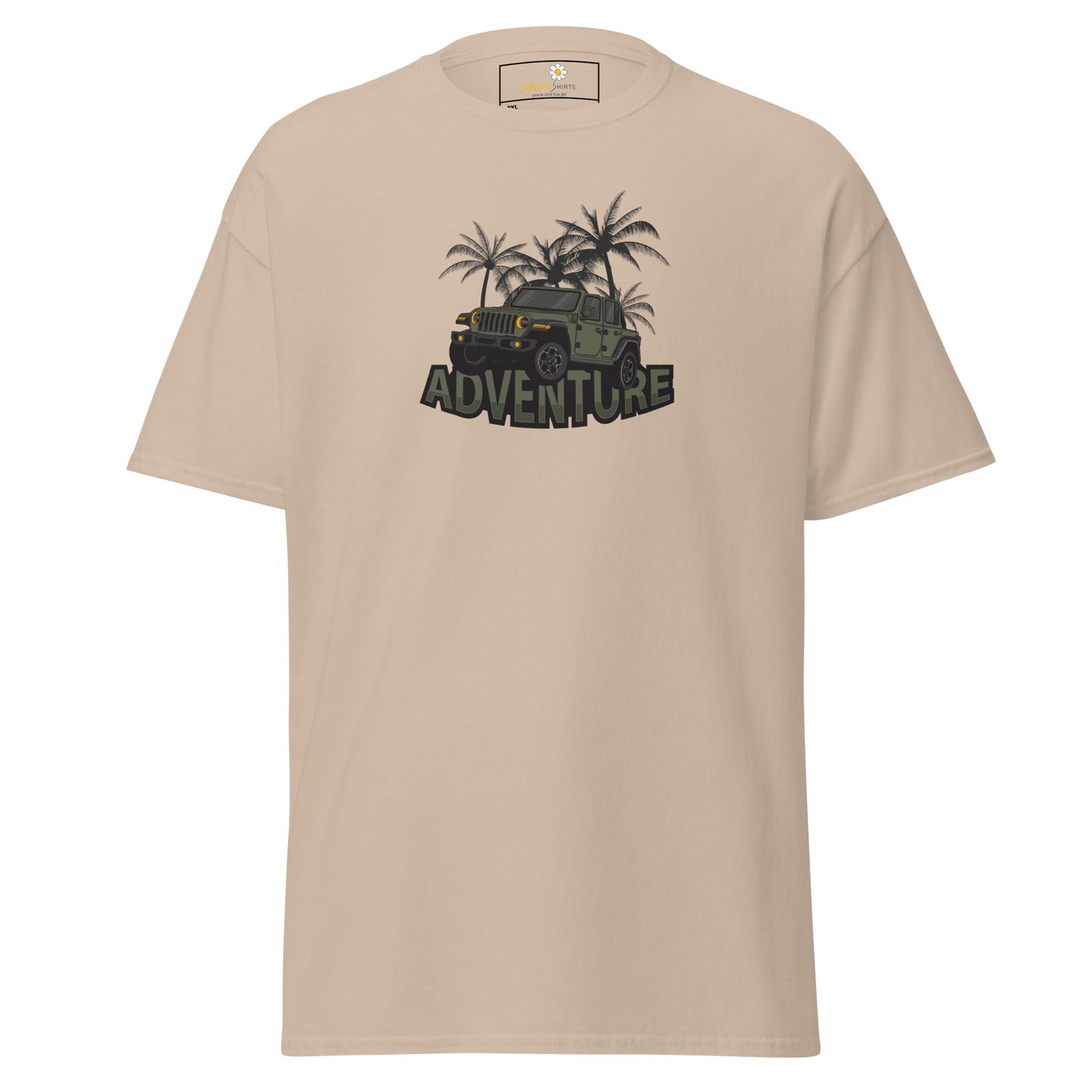 Unisex classic t-shirt - ADVENTURE OFF-ROAD 4x4 - BIG