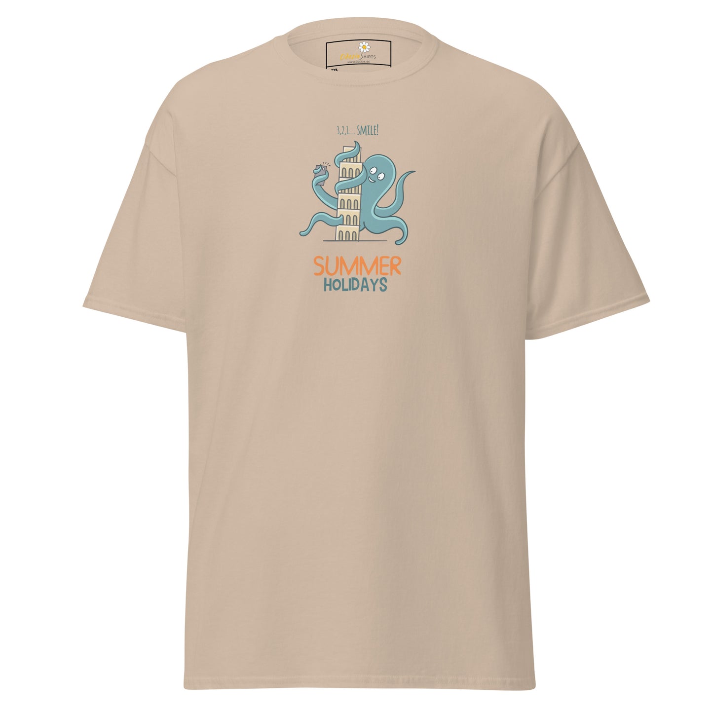 Heren klassiek t-shirt - ZOMERPLEZIERVAKANTIES - GROOT