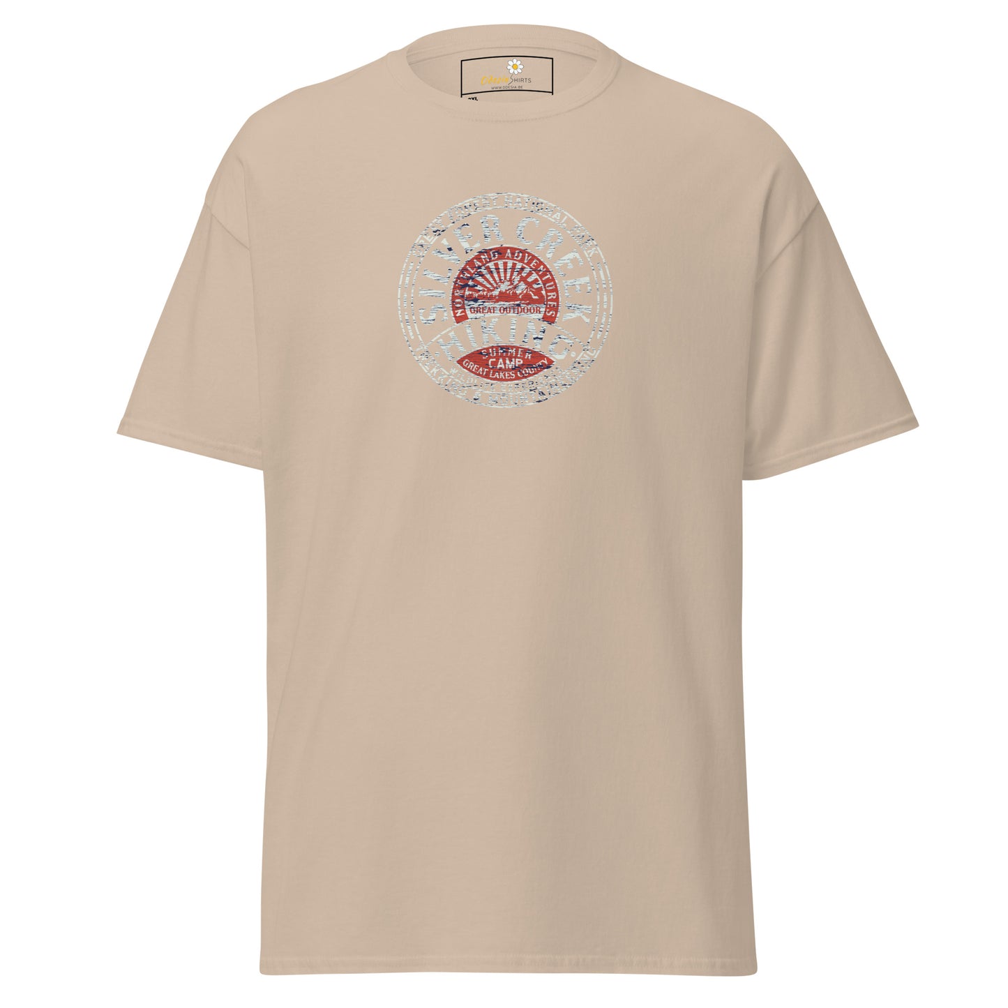 Unisex classic t-shirt - ADVENTURE SILVER CREEK HIKING - BIG