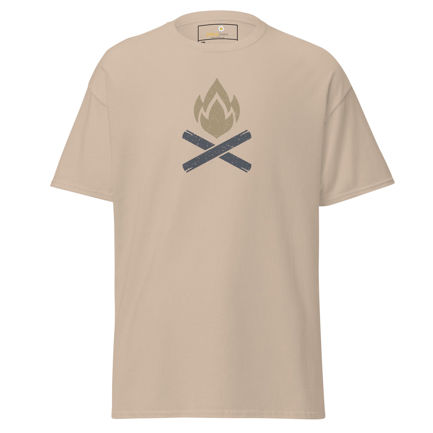 Unisex classic t-shirt - ADVENTURE CAMP FIRE - BIG