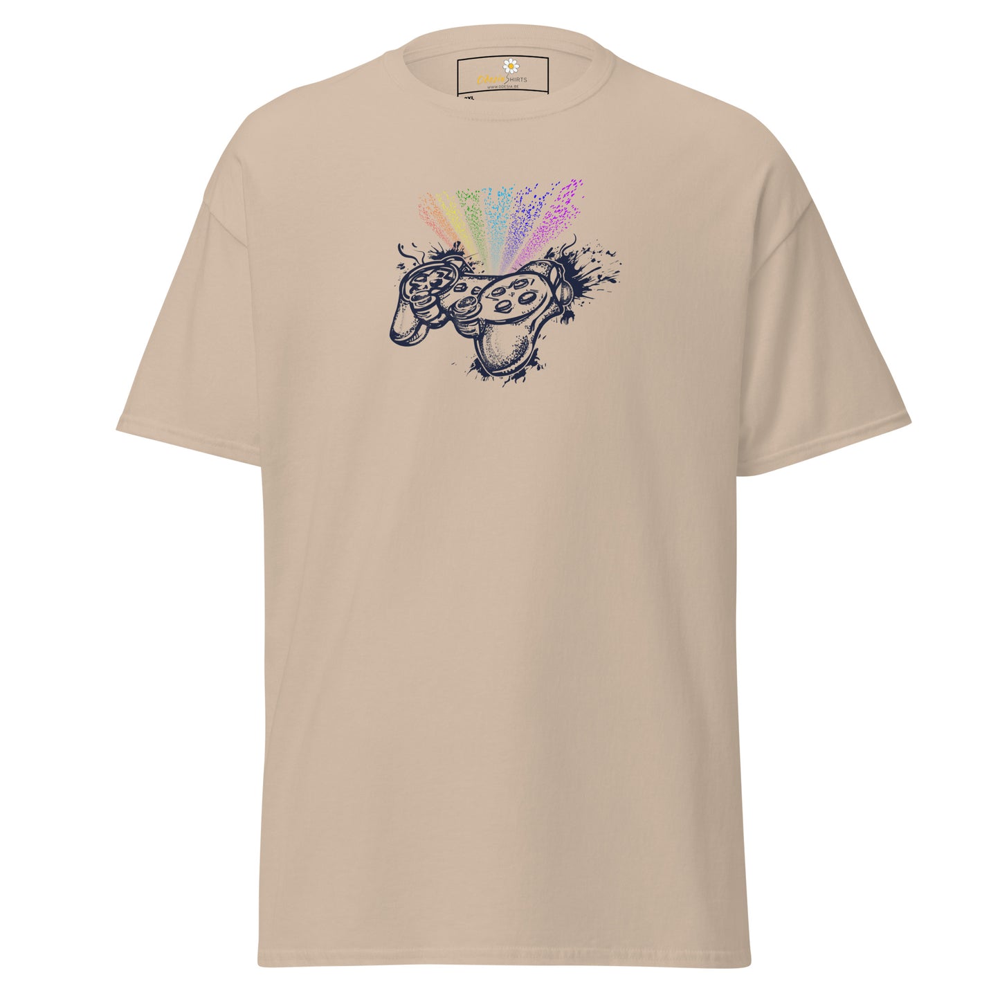 Unisex classic t-shirt - GAMERS COLORFUL CONTROLLER - BIG