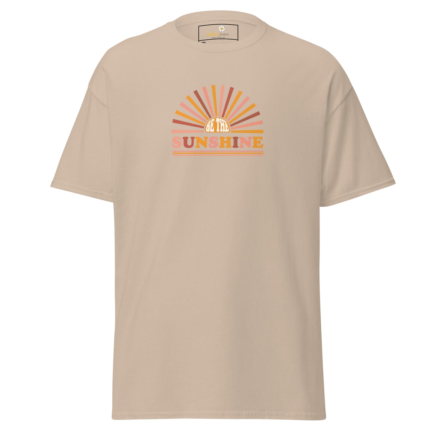 Heren klassiek t-shirt - SUMMER SUNSHINE - GROOT