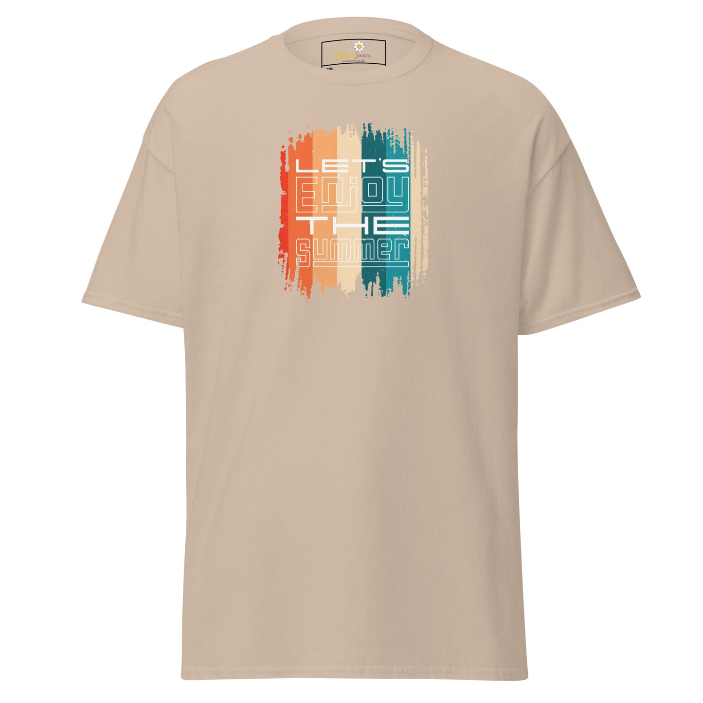 T-shirt classique pour homme - SUMMER LETS ENJOY - BIG