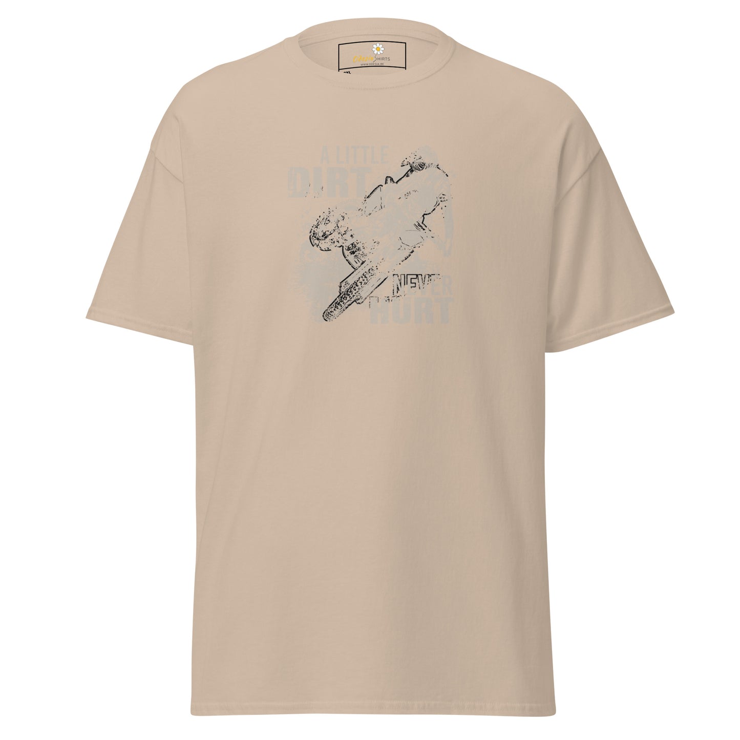 Unisex classic t-shirt - ADVENTURE DIRT NEVER HURT - BIG