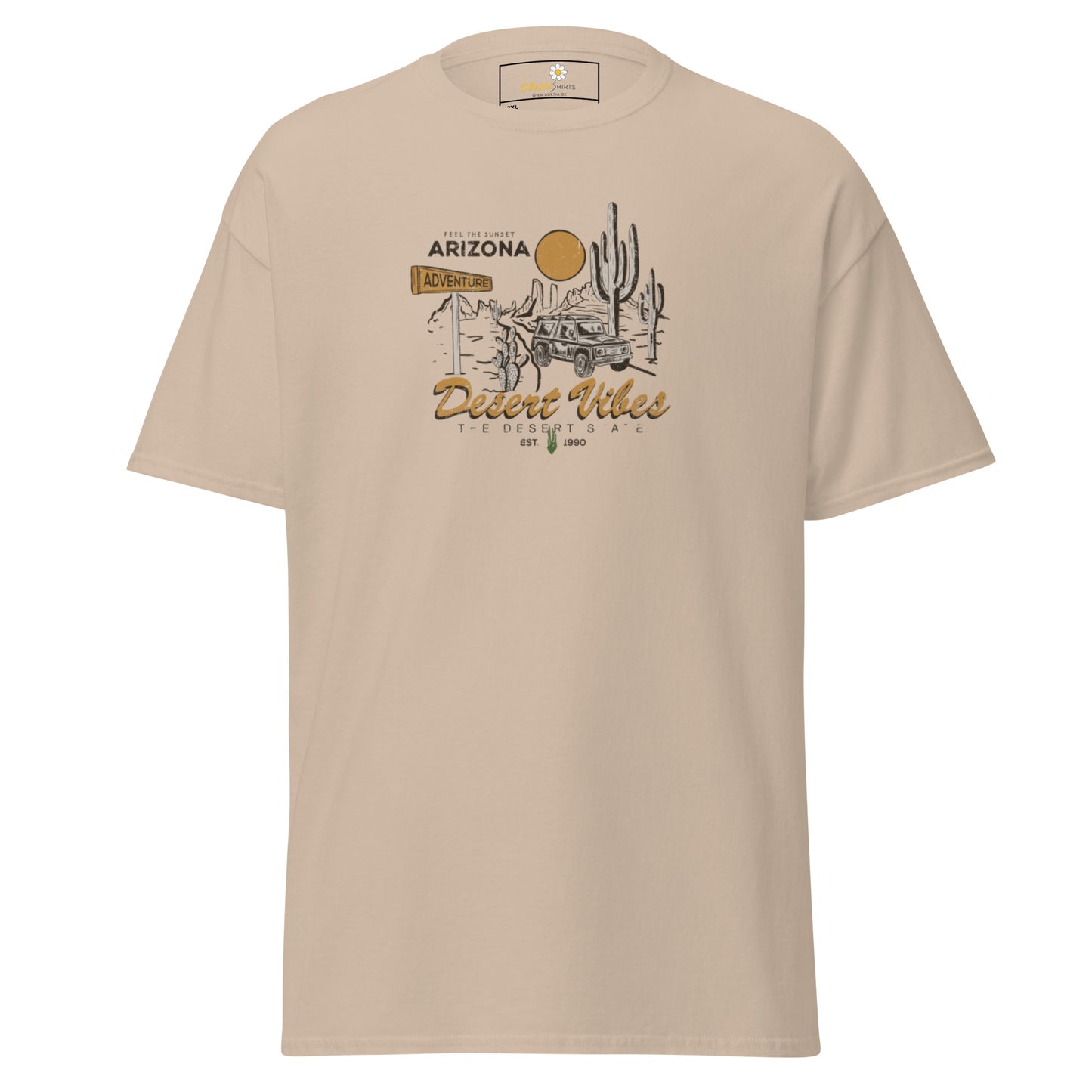 Unisex classic t-shirt - ADVENTURE DESERT VIBES - BIG