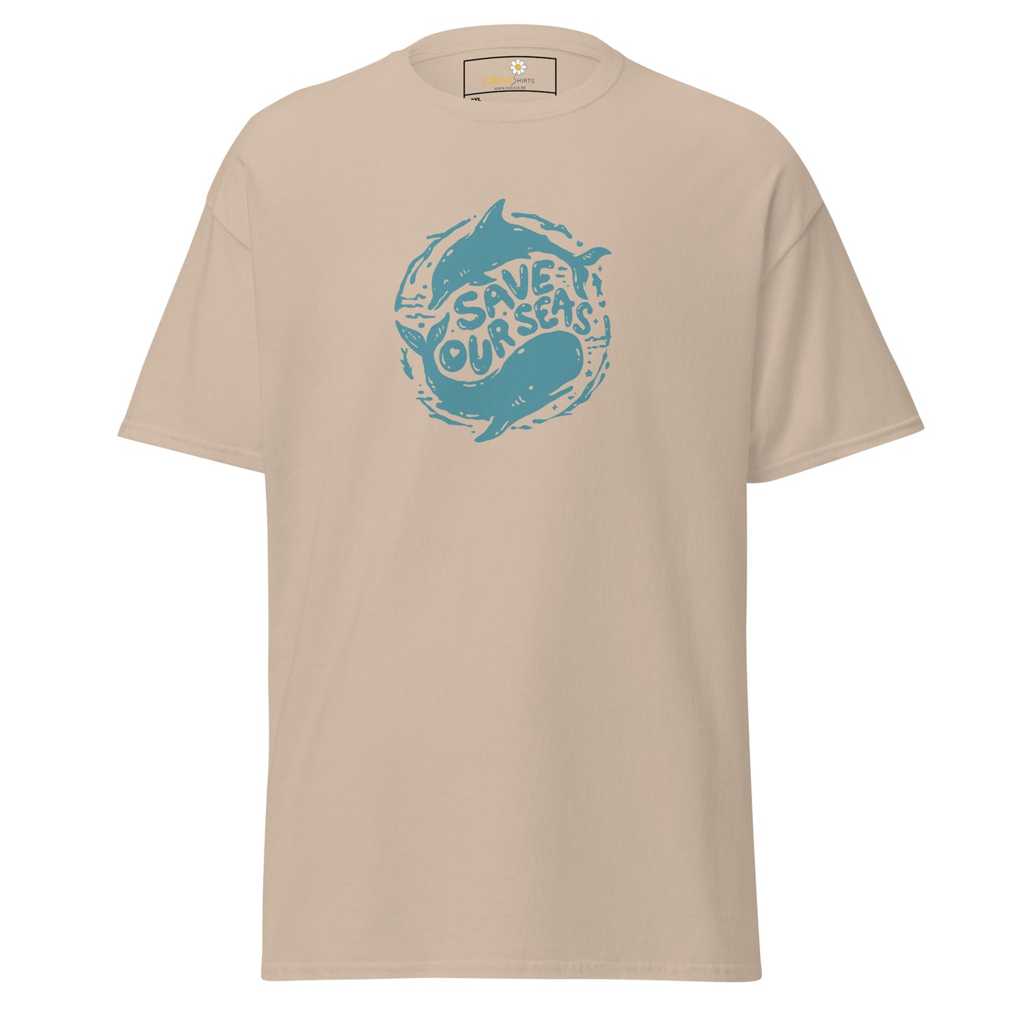 Unisex classic t-shirt - ECOLOGY SEALIFE SAVE OUR SEAS - BIG