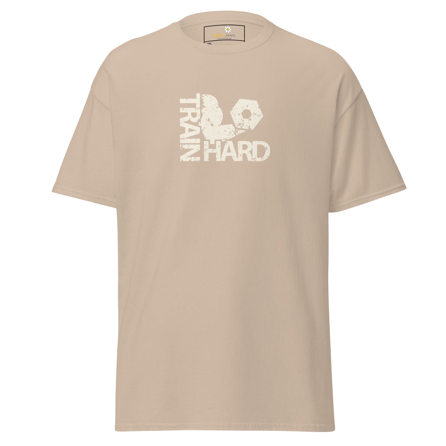 Unisex classic t-shirt - SPORT TRAIN HARD - BIG