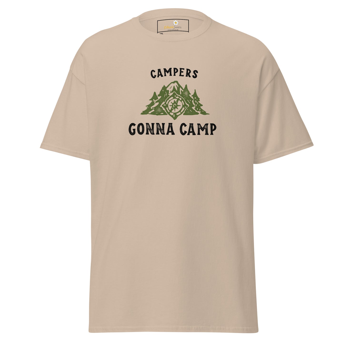 Unisex classic t-shirt - ADVENTURE CAMPERS GONNA CAMP - BIG