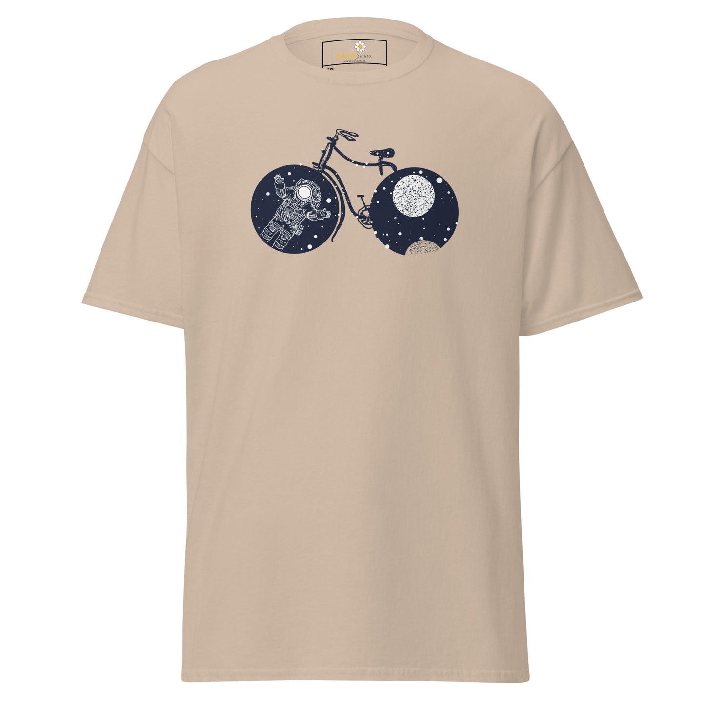 Unisex classic t-shirt - ASTRONAUT BIKE - BIG