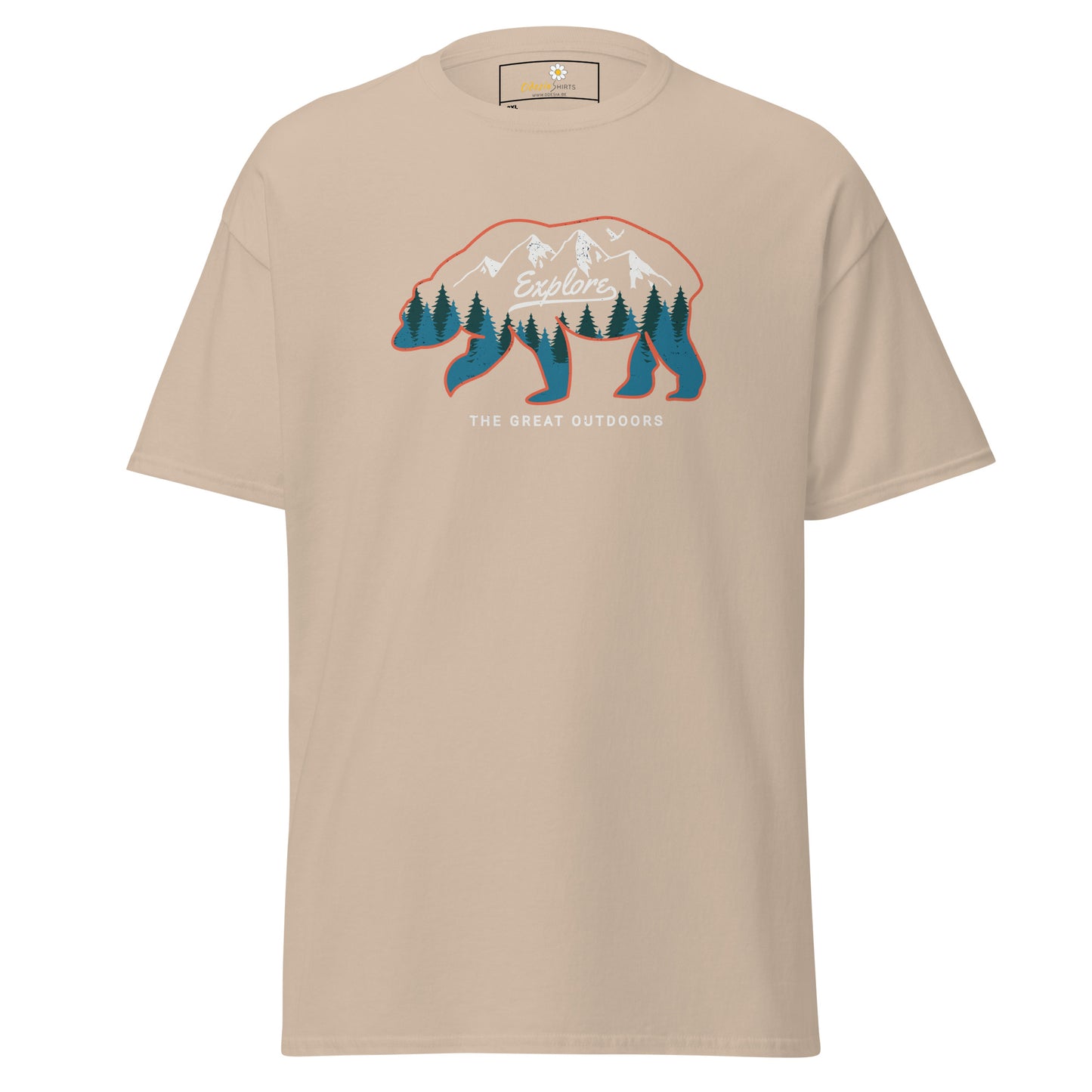 Unisex classic t-shirt - ADVENTURE GREAT OUTDOORS - BIG